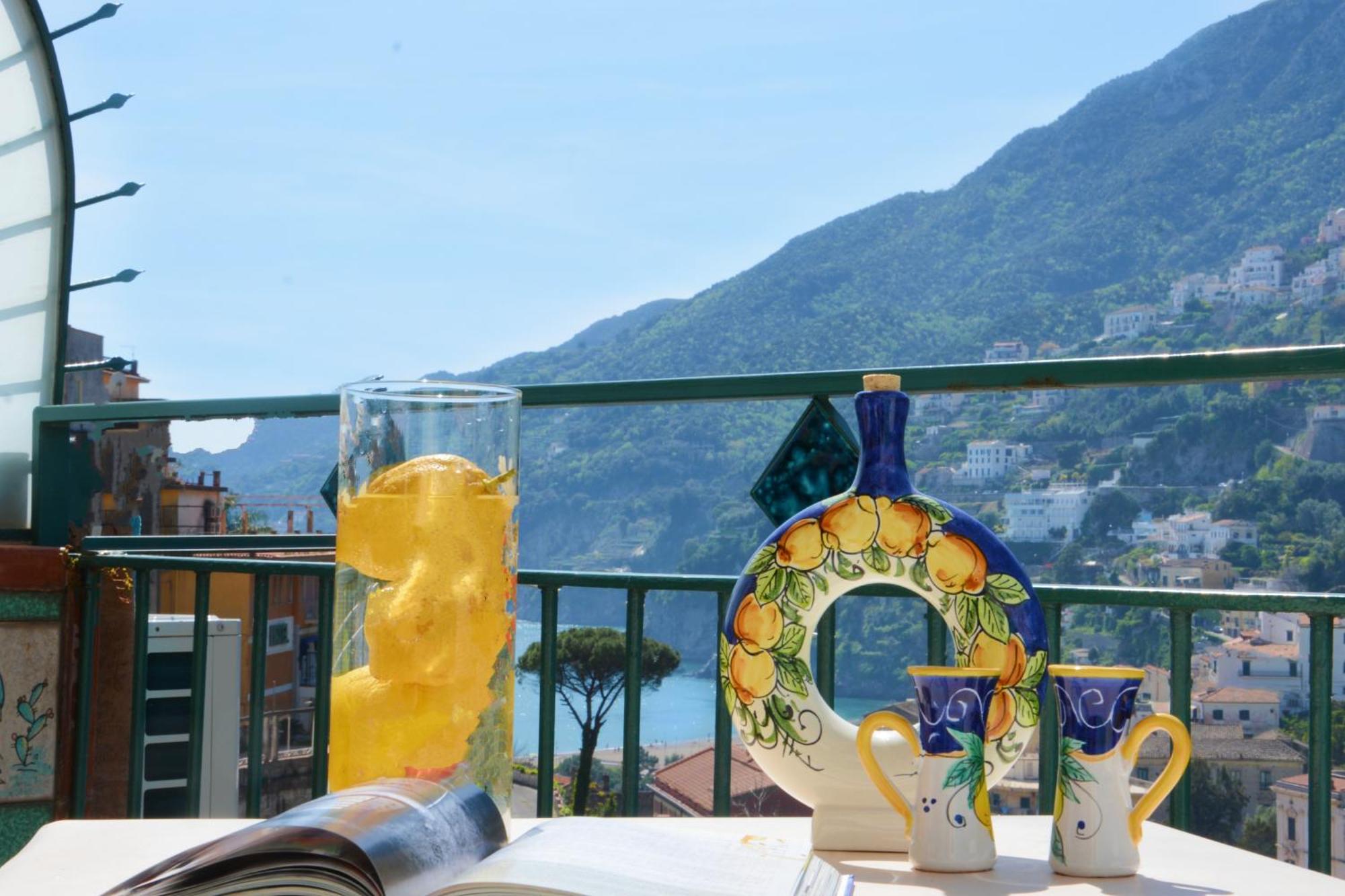 Panoramic Flat Amalfi Coast - Sea View 1 Apartment Vietri Exterior foto