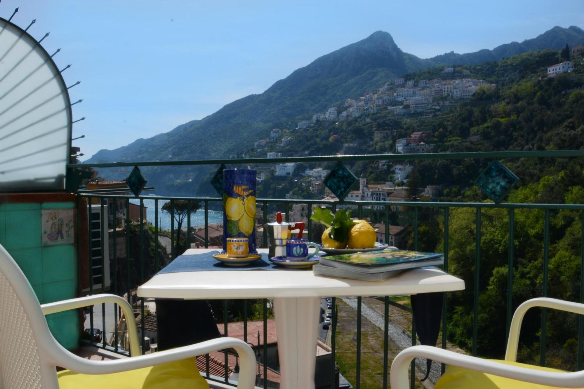 Panoramic Flat Amalfi Coast - Sea View 1 Apartment Vietri Exterior foto