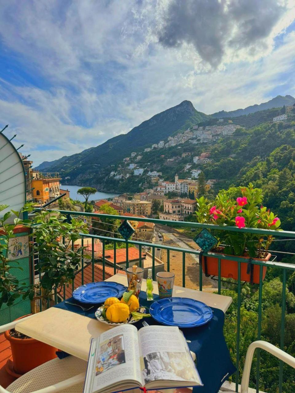 Panoramic Flat Amalfi Coast - Sea View 1 Apartment Vietri Exterior foto