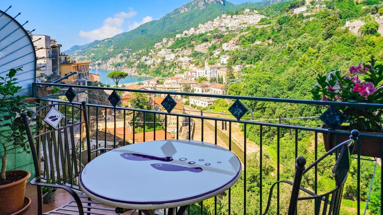 Panoramic Flat Amalfi Coast - Sea View 1 Apartment Vietri Exterior foto