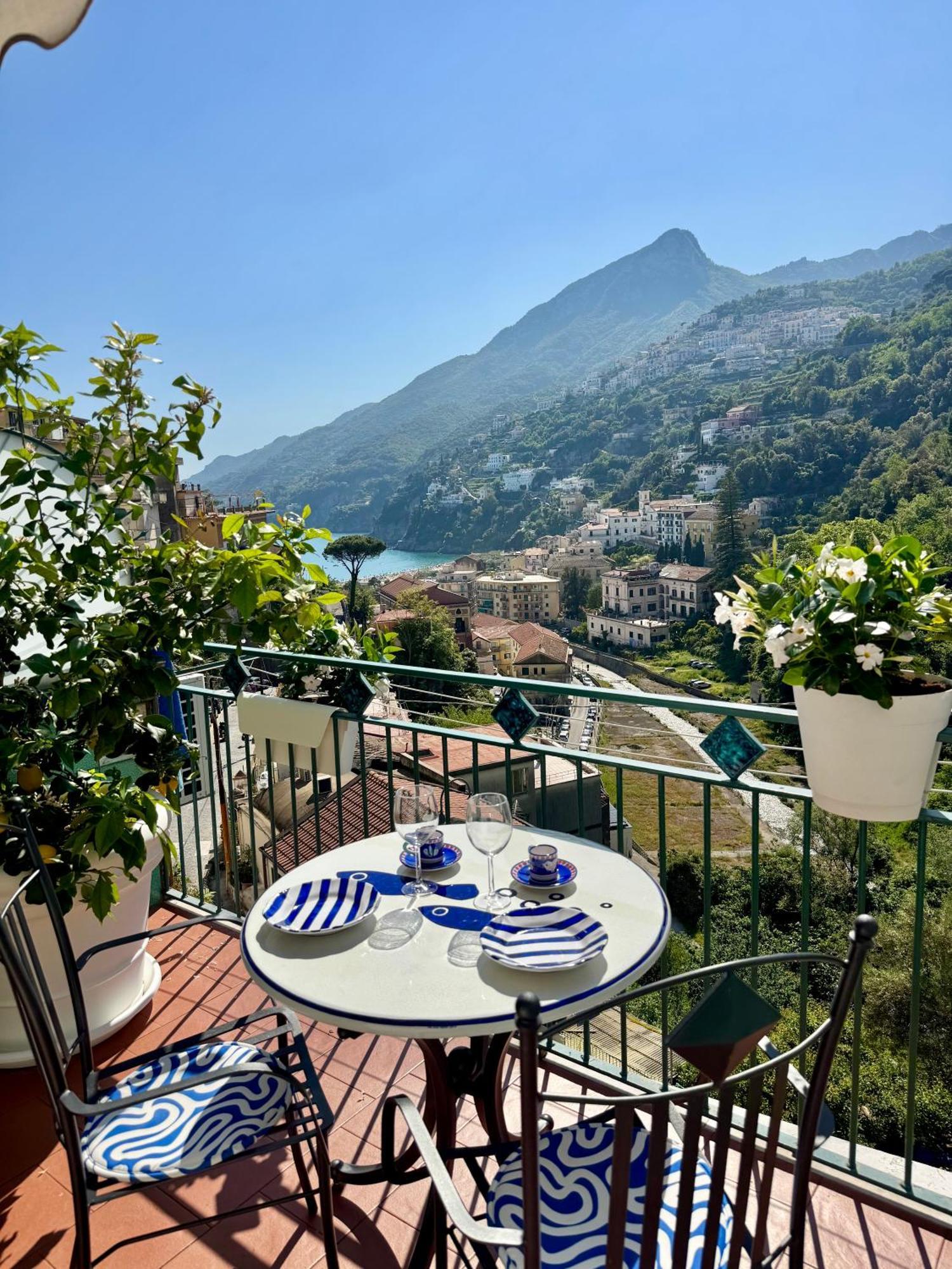 Panoramic Flat Amalfi Coast - Sea View 1 Apartment Vietri Exterior foto